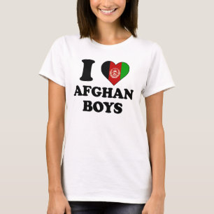 I kärlek Afghan Boys Tee Shirt