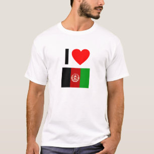 i kärlek afghanistan t-shirt