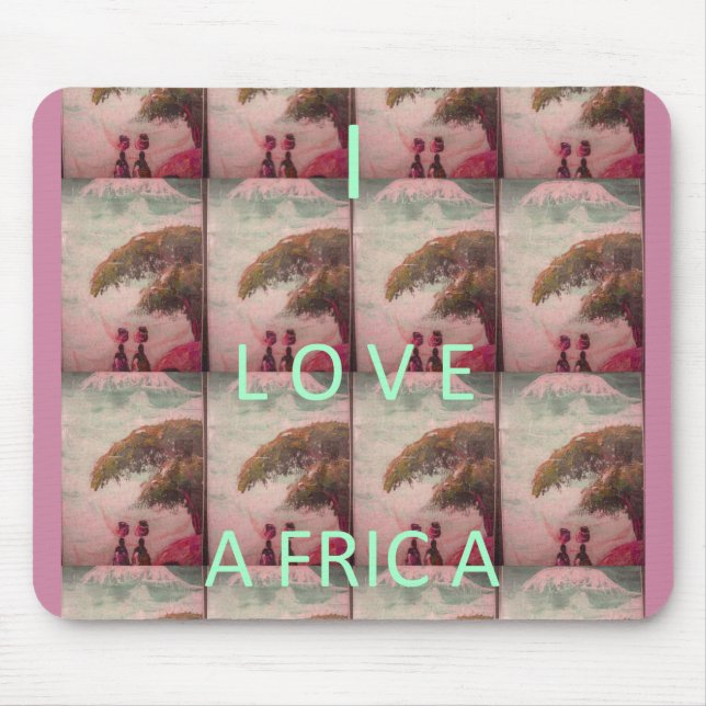 I Kärlek Afrika - Kulturlandskapet Mönster Musmatta (Framsidan)