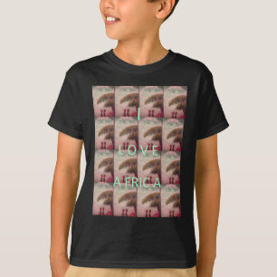 I Kärlek Afrika - Kulturlandskapet Mönster T-shirt