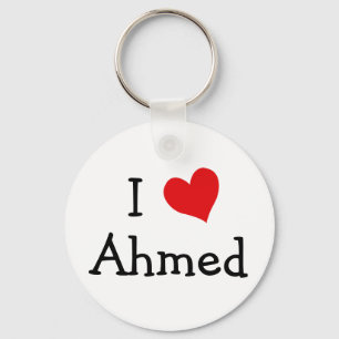 I Kärlek Ahmed Nyckelring