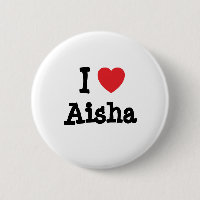 I kärlek Aisha hjärta T-Shirt