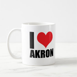 I kärlek Akron Kaffemugg