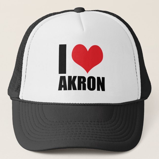 I kärlek Akron Keps (Framsida)
