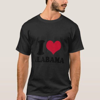 I Kärlek Alabama Al T Shirt