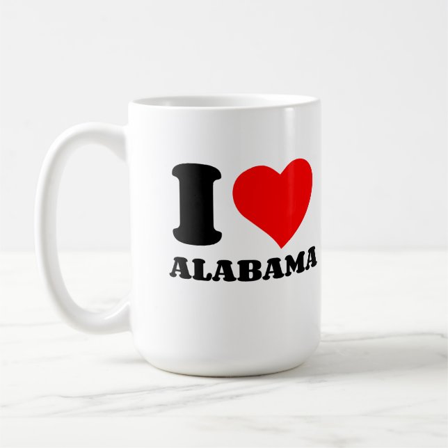 I KÄRLEK ALABAMA KAFFEMUGG (Vänster)