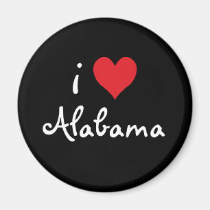 I Kärlek Alabama Magnet
