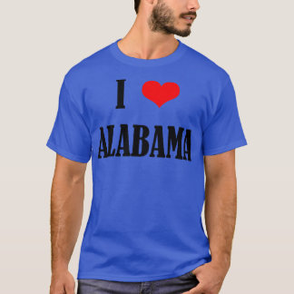 I Kärlek Alabama TShirt 4 T Shirt
