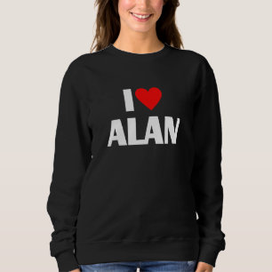 I Kärlek Alan I Heart Alan T Shirt