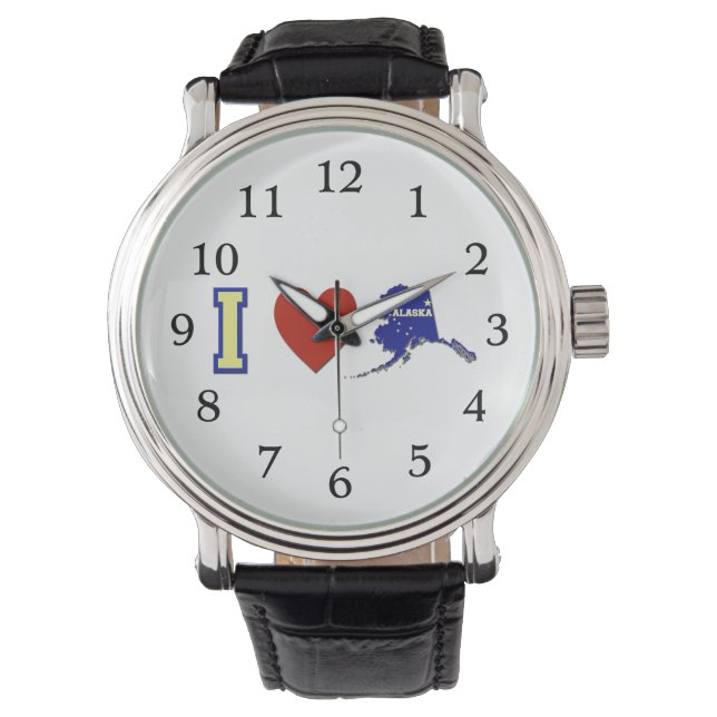 I Kärlek Alaska Armbandsur (Framsida)