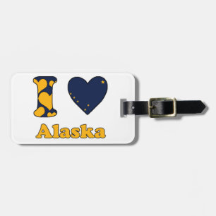 I kärlek Alaska Bagagebricka