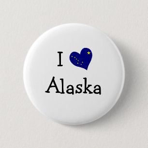 I Kärlek Alaska Knapp