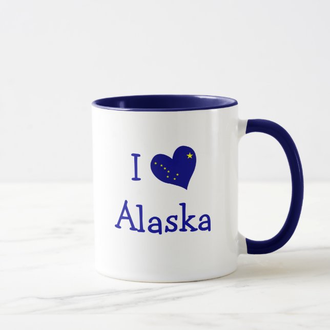 I Kärlek Alaska Mugg (Höger)