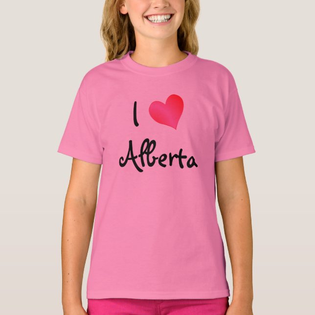 I Kärlek Alberta Tee (Framsida)