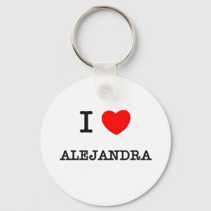 I Kärlek Alejandra Nyckelring