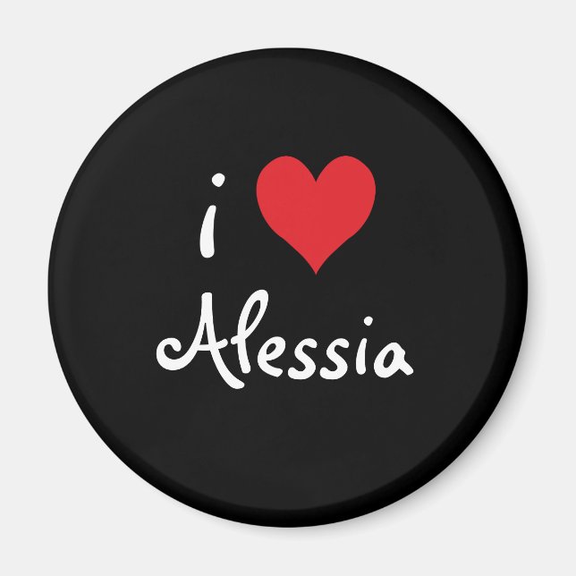 I Kärlek Alessia Magnet (Framsidan)