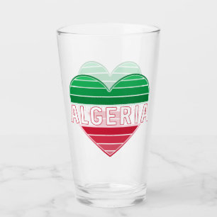 I Kärlek Algeriet, algeriskt hjärta Glaskopp