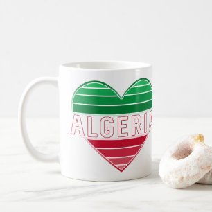 I Kärlek Algeriet, algeriskt hjärta Kaffemugg