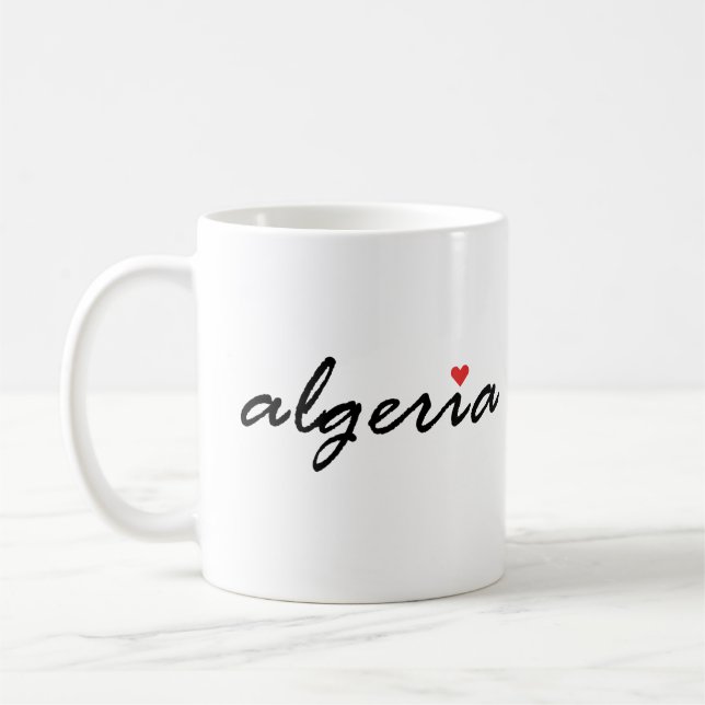 I kärlek Algeriet Kaffemugg (Vänster)