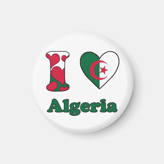 I kärlek Algeriet Magnet (Framsidan)