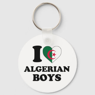 I kärlek algeriska Boys Nyckelring