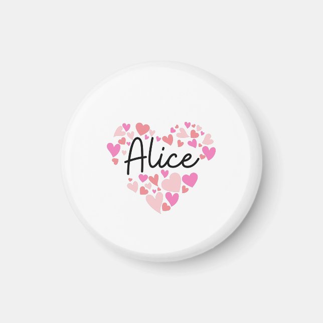 I kärlek Alice Magnet (Framsidan)