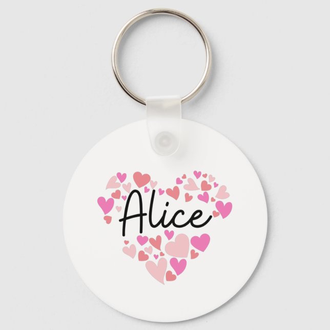 I kärlek Alice Nyckelring (Framsida)