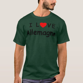 i kärlek Allemagne nu 1 T Shirt