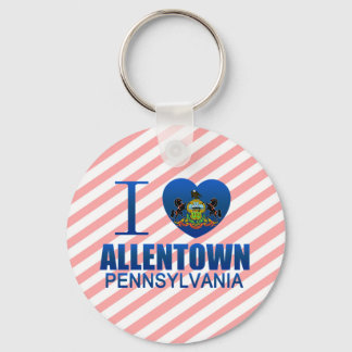 I Kärlek Allentown, PA Nyckelring
