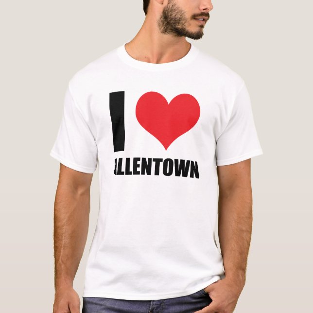 I kärlek Allentown T Shirt (Framsida)