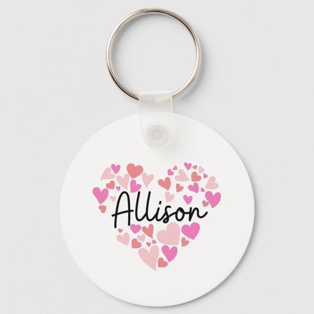 I kärlek Allison Nyckelring (Framsida)