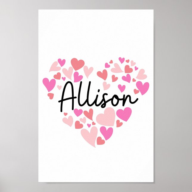 I kärlek Allison Poster (Framsidan)