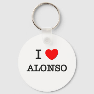 I Kärlek Alonso Nyckelring