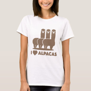 I Kärlek Alpacas T Shirt