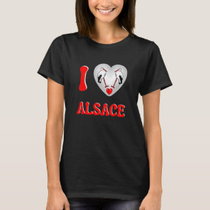 I Kärlek Alsace Land Storks Tourisi Strasb T Shirt