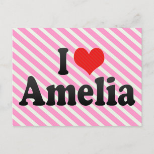 I Kärlek Amelia Vykort