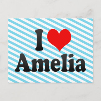 I kärlek Amelia Vykort