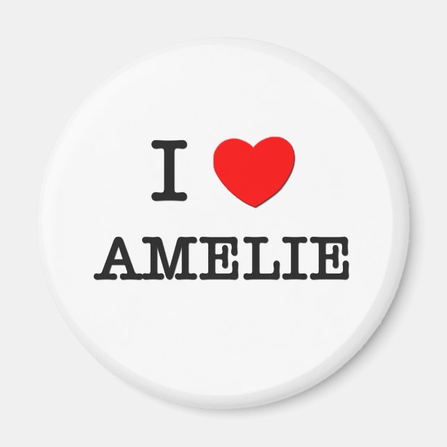 I Kärlek Amelie Magnet (Framsidan)