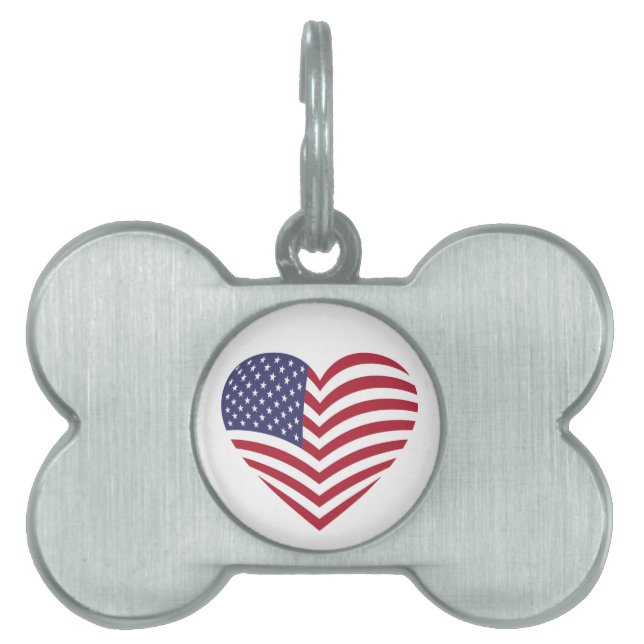 I KÄRLEK AMERIKA ID-bricka HUSDJUR (Framsidan)