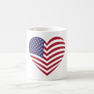 I KÄRLEK AMERIKA KAFFEMUGG