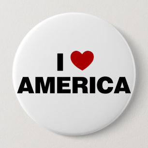 I Kärlek Amerika Knapp