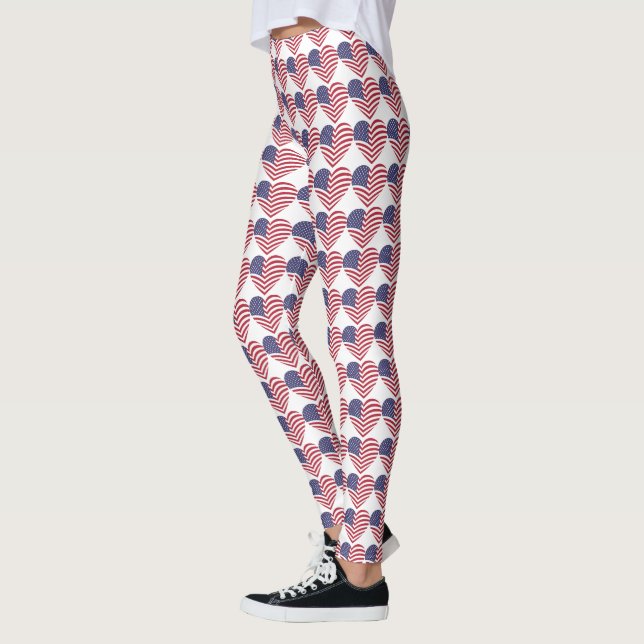 I KÄRLEK AMERIKA LEGGINGS (Vänster)