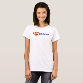 I Kärlek Amerika T Shirt