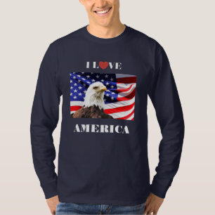 I Kärlek Amerika T Shirt