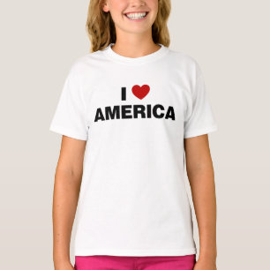 I Kärlek Amerika T Shirt