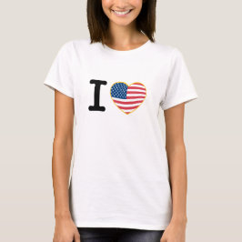 I Kärlek Amerika Tee Shirt