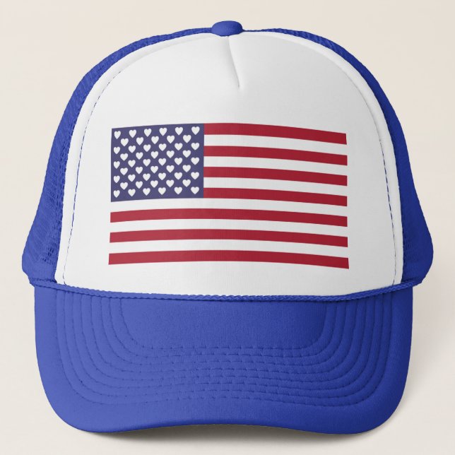 I KÄRLEK AMERIKAS FÖRENTA STATER, AMERIKANSKA FLA KEPS (Framsida)