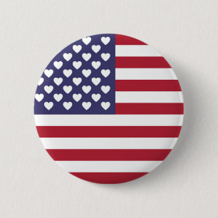 I KÄRLEK AMERIKAS FÖRENTA STATER KNAPP