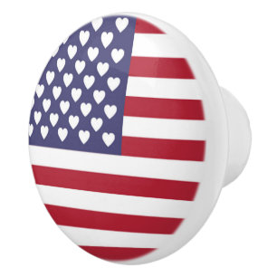 I KÄRLEK AMERIKAS FÖRENTA STATER KNOPP