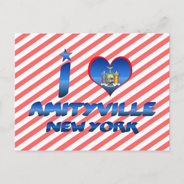 I kärlek Amityville, New York Vykort (Framsida)